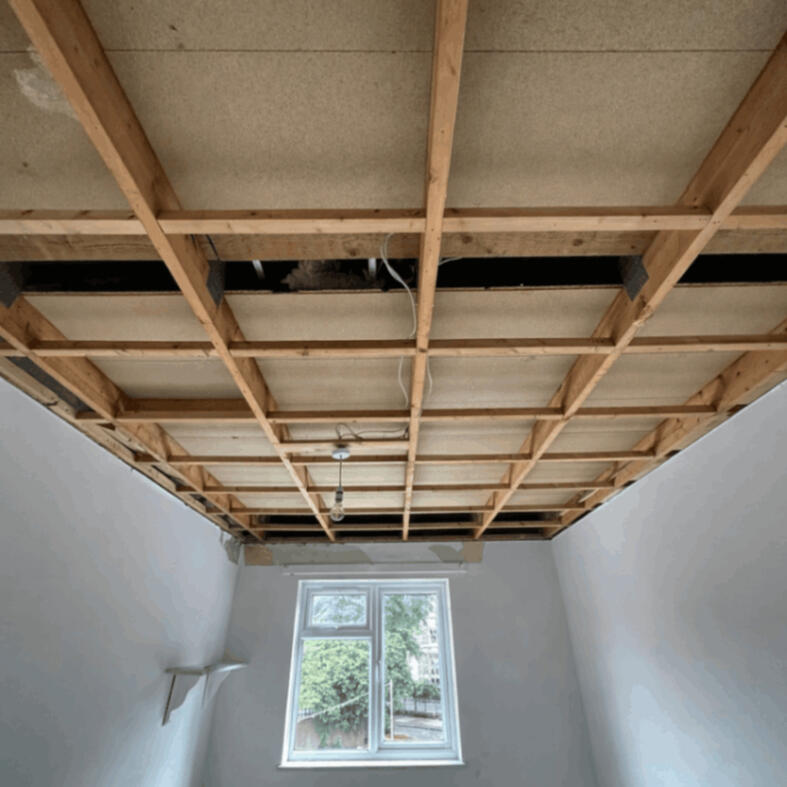 Artex Ceiling Removal - After
